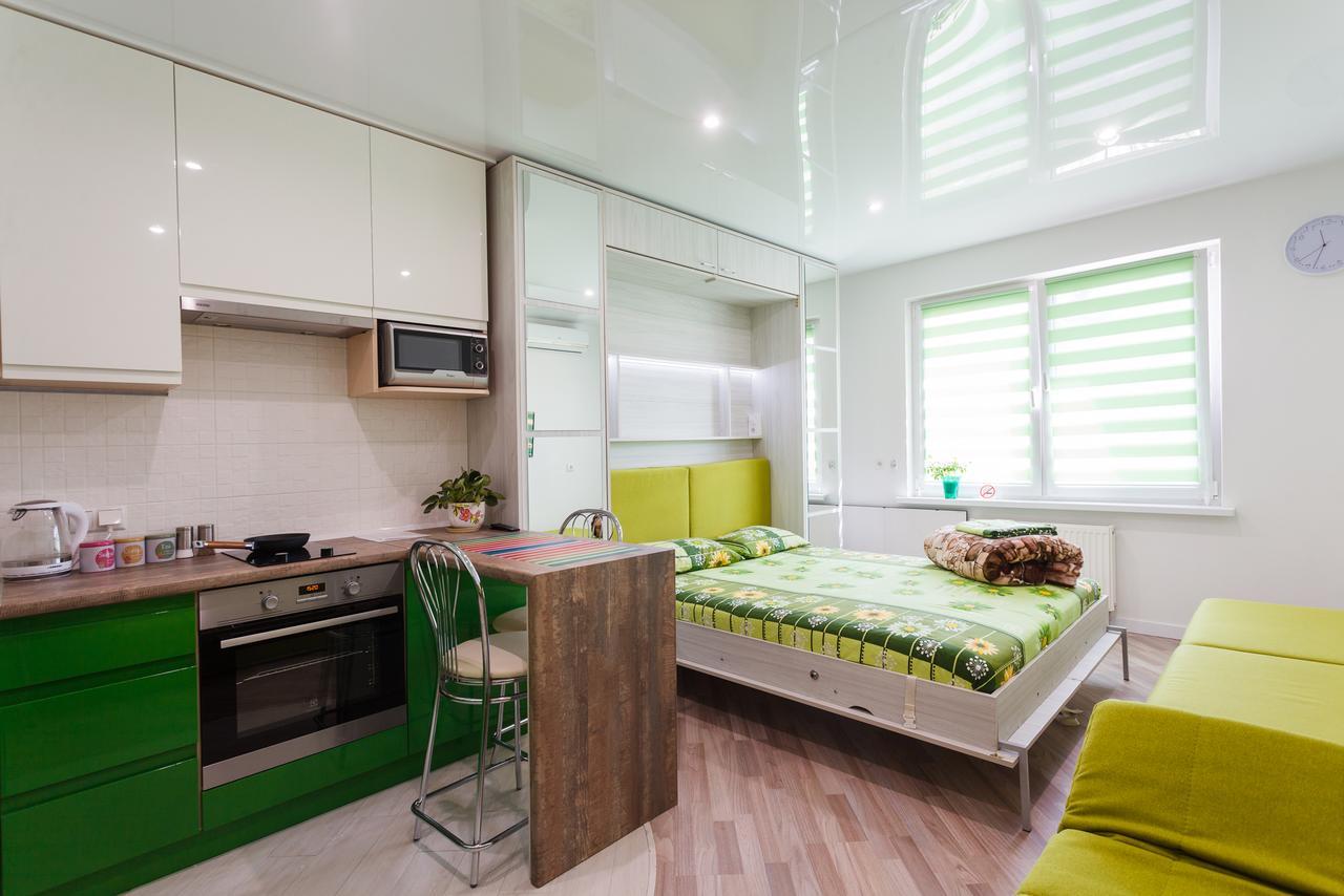 Modern Studio Apartments Kyjev Exteriér fotografie